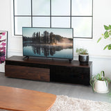 テレビボード テレビ台 幅120cm 32型～70型対応 背面収納スペース付き ローボード テレビラック AVラック 収納棚 ロータイプ フラップタイプ 大型テレビ対応