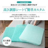 3Dファイバーまくら 抗ウイルス カバー付き 通気性抜群 蒸れにくい 高さ調節可能 高反発 アレルギー対策 日本製 ショールーム体験可