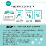 3Dファイバーまくら 抗ウイルス カバー付き 通気性抜群 蒸れにくい 高さ調節可能 高反発 アレルギー対策 日本製 ショールーム体験可