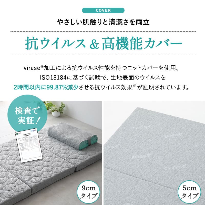 スカイブリージーマットレス シングル セミダブル ダブル クイーン 5cm