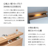 スタンダードベッド ORVA キャビネット オープンフレーム 3段階高さ調節可能 LED照明付き コンセント付き ベッドフレーム すのこ スノコ 調湿 高通気 湿気対策 カビ対策 シングル ダブル クイーン