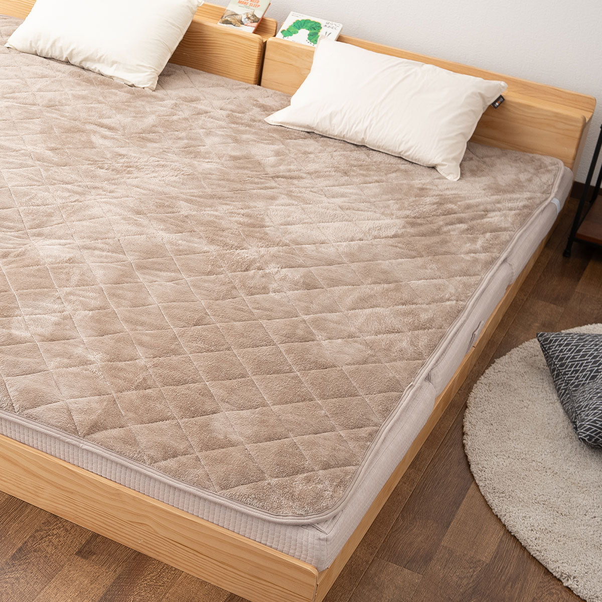エムールヒート 敷きパッド ファミリーマットレス専用 80cm 200cm