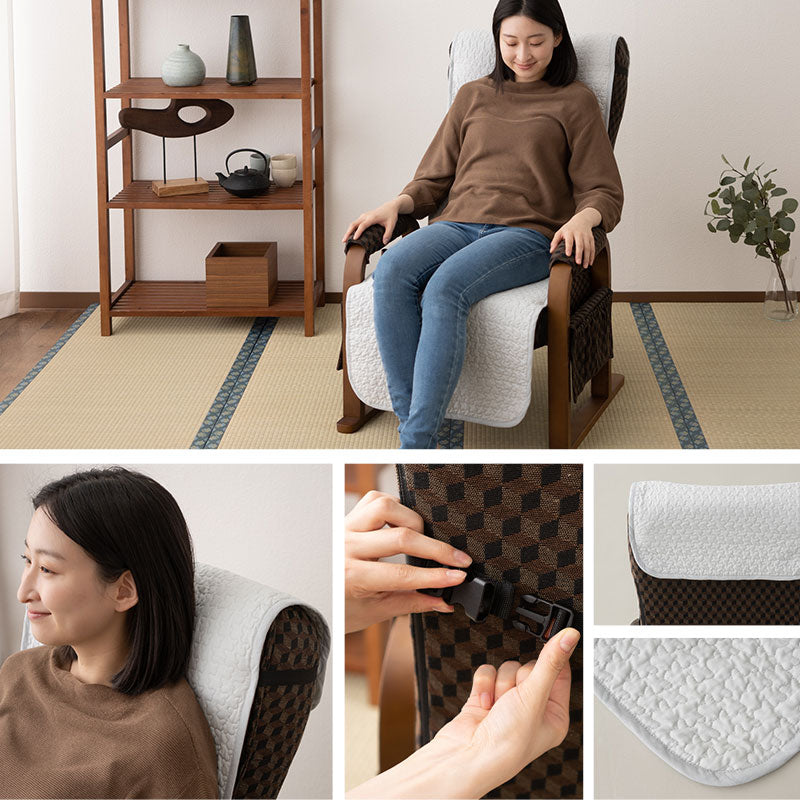 高座椅子カバー 高座椅子パッド キルトパッド 綿100％ 汚れ防止