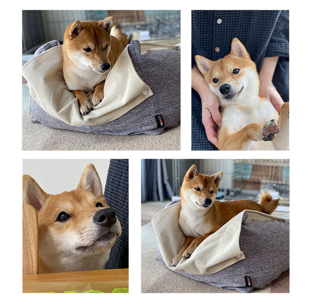 【ワンコnowa掲載】 介護用 ドッグベッド 中型犬 大型犬 シニア ダブルカバー付き 介護用ベッド ペットベッド ドッグベッド 老犬 高齢犬 犬用 ペット用 体位変換 床ずれ防止 誤嚥防止 寝たきり 介護用品 ペット用品
