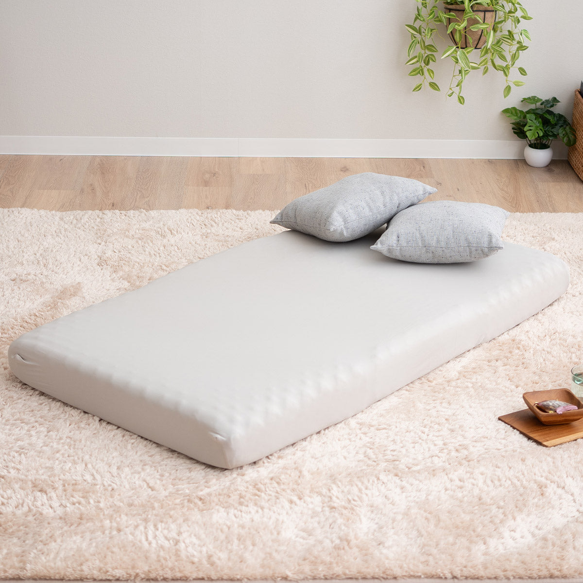 ウルトラストレッチ フィットシーツ コンパクトサイズ コンパクトマットレス専用 幅65cm マットレスカバー 替えカバー 洗い替え 抗菌 防臭 冷感 ひんやり クール 伸びる ズレにくい ごろ寝