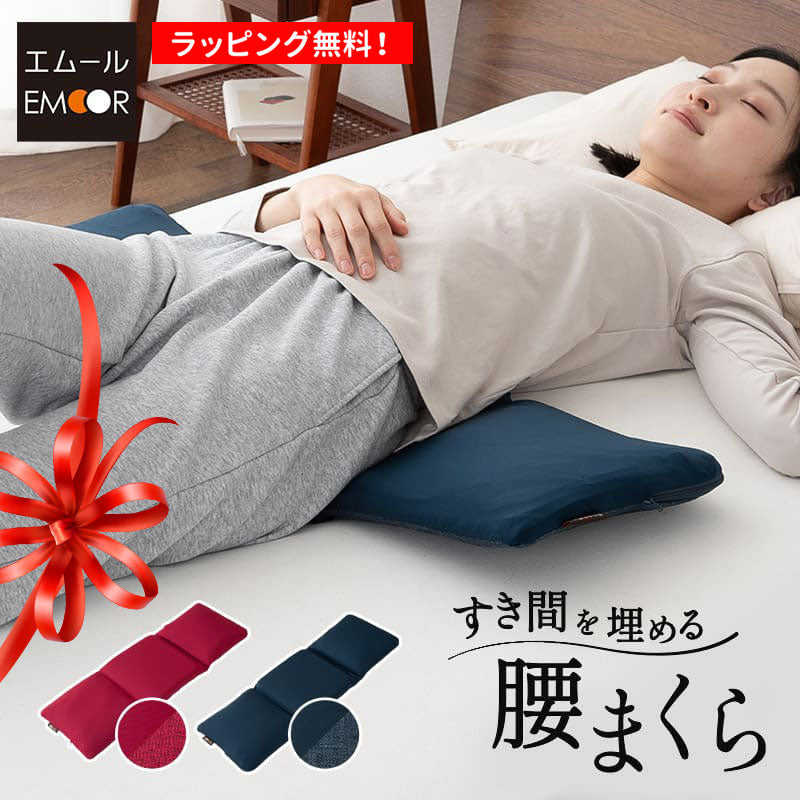 すき間を埋める 腰まくら 腰枕 背中枕 腰用 クッション 高さ調節シート付き 腰痛 猫背 反り腰 ストレッチ 敬老の日 母の日 父の日 ギフト プレゼント