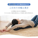 背中をグ～ッと伸ばすまくら 背中枕 クッション ストレッチ エクササイズ ポール 敬老の日 母の日 父の日 ギフト プレゼント