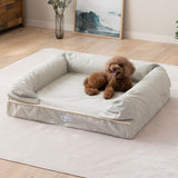 【ワンコnowa掲載】 年代に合わせて選ぶ 3Dベッド 本体＋洗い替え用カバーセット シニアタイプ Lサイズ 小型犬 中型犬 洗い替え付き