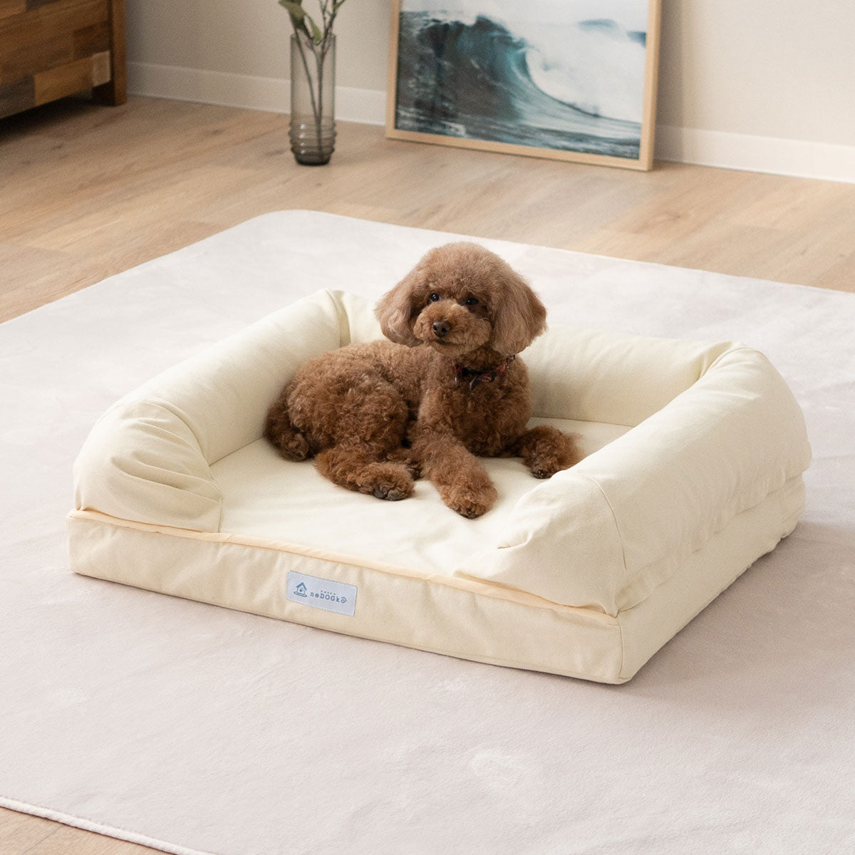 ペット用 高反発3Dベッド カバーセット Mサイズ 成犬 | 寝具・家具の