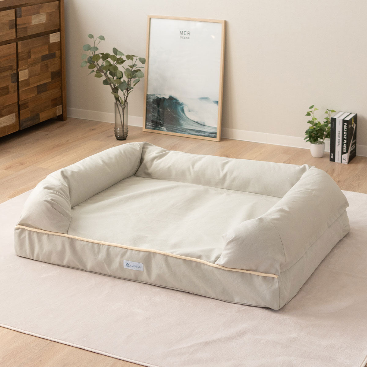 ペット用 高反発3Dベッド カバーセット XLサイズ 成犬 | 寝具・家具の