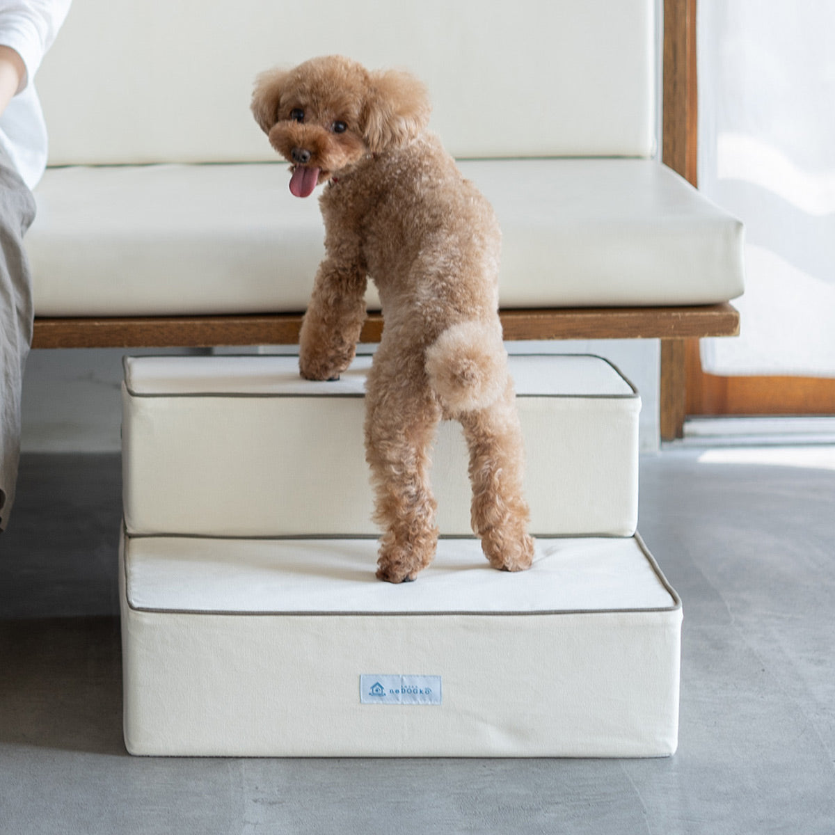 ¥14800 ペットステップ 階段 犬 短足 老犬 小型犬 防炎 防水 パテラ ①¥14800 ペットステップ 犬 短足 老犬 小型犬 階段 パテラ 防炎