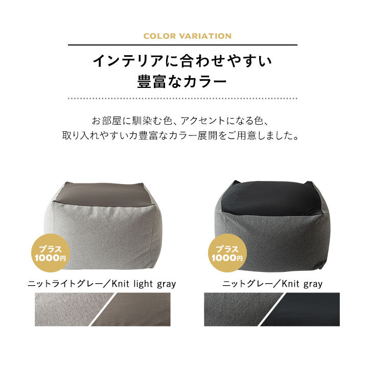 ビーズクッション 専用カバー 「人をダメにする もちもち クッション」もちもちシリーズ
