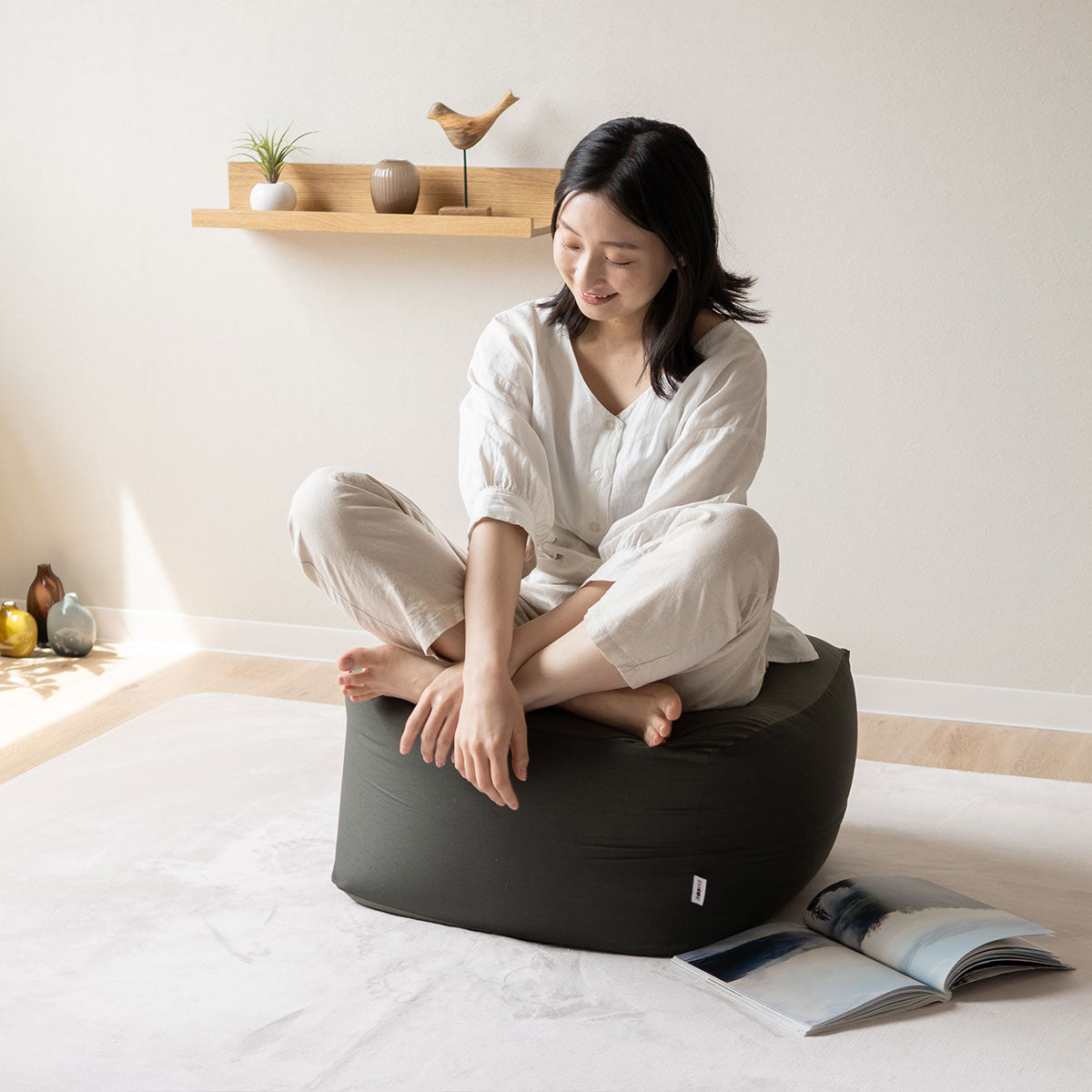 もちもち/mochimochi】ビーズクッション Sサイズ | 寝具・家具の専門店