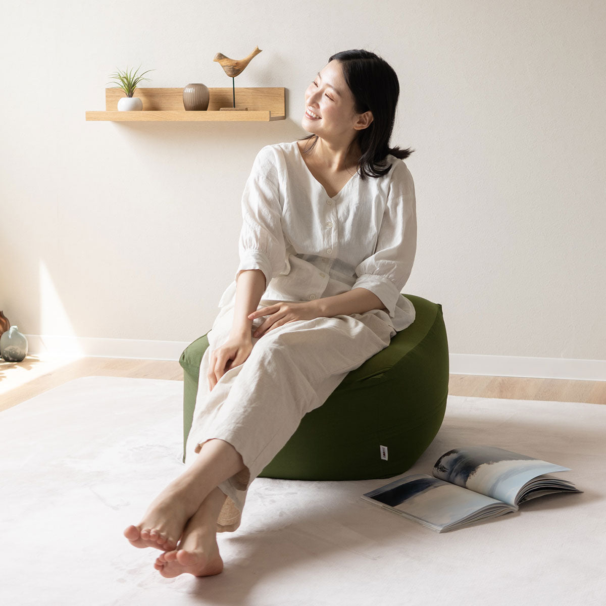 もちもち/mochimochi】ビーズクッション Sサイズ | 寝具・家具の専門店