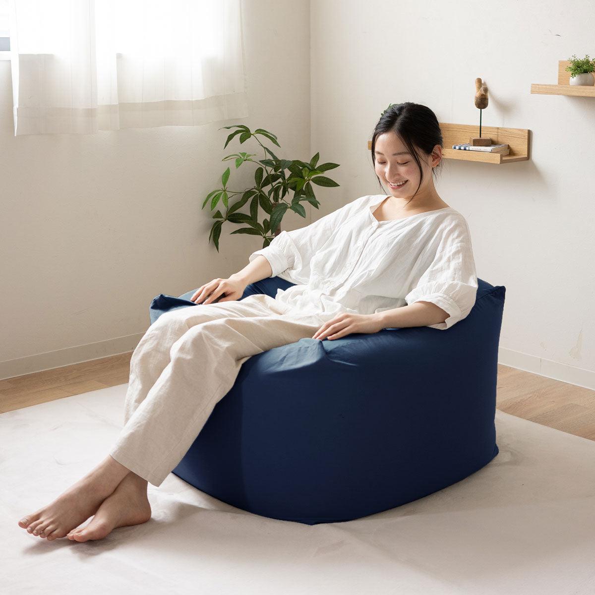 日本製 ビーズクッション キューブ XLサイズ | 寝具・家具の専門