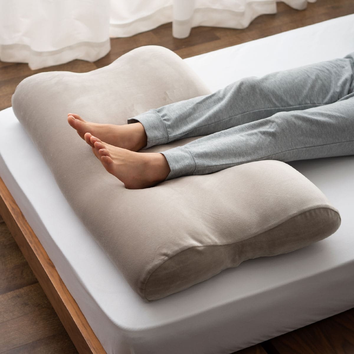 至福の睡眠】 マシュマロ フットピロー 足枕 専用カバー | 寝具・家具