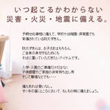 防災頭巾専用カバー 約28cm×40cm 防災ずきんカバー ケース 日本製 Sサイズ 子供・幼児向け 【(財)日本防炎協会認定品】 防災ずきん専用ケース
