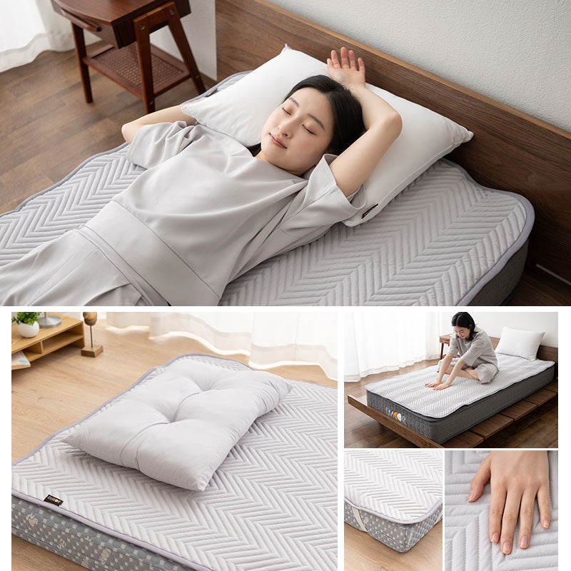 未使用　頭文字D敷きパッド4枚セット(コンプリート) 寝具ベット用品　販売終了品 敷きパッド ダブル ボックスタイプ オーガニックコットン