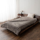 2枚合わせ毛布 二枚合わせ毛布 ふわふわタイプ シングル ダブル クイーン ケット 掛け布団 掛布団 ラビットファー リバーシブル 極暖 +4℃ 吸湿発熱 あったか 秋 冬 防寒対策 寒さ対策 冷え対策