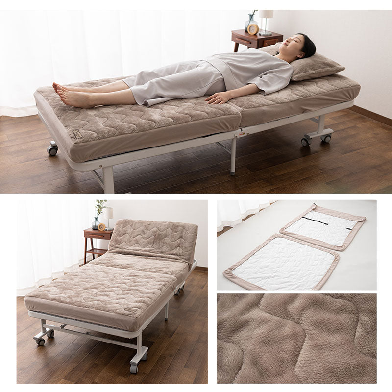 エムールヒートプラス 折りたたみベッド メホール 専用 ボックスシーツ