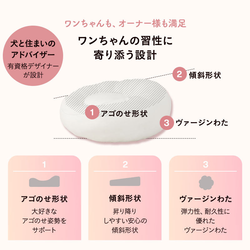 ペットベッド カドラー 超小型犬 小型犬 犬用 猫用 ペット用 フェイクファー EMOOR HEAT + エムールヒートプラス 極暖 +4℃ 吸湿発熱