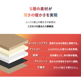 ラグ ラグマット 130×190cm カーペット 絨毯 敷きパッド 極暖 +4℃ 吸湿発熱 あったか 秋 冬 防寒対策 寒さ対策 冷え対策 長方形 約1.5畳