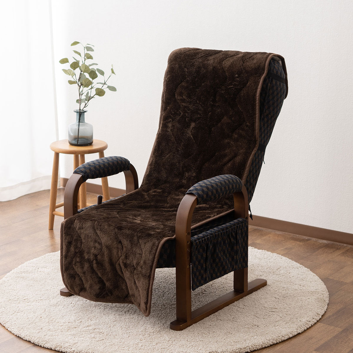 エムール 高座椅子 リクライニングチェア カバー取り外し可能 高座椅子