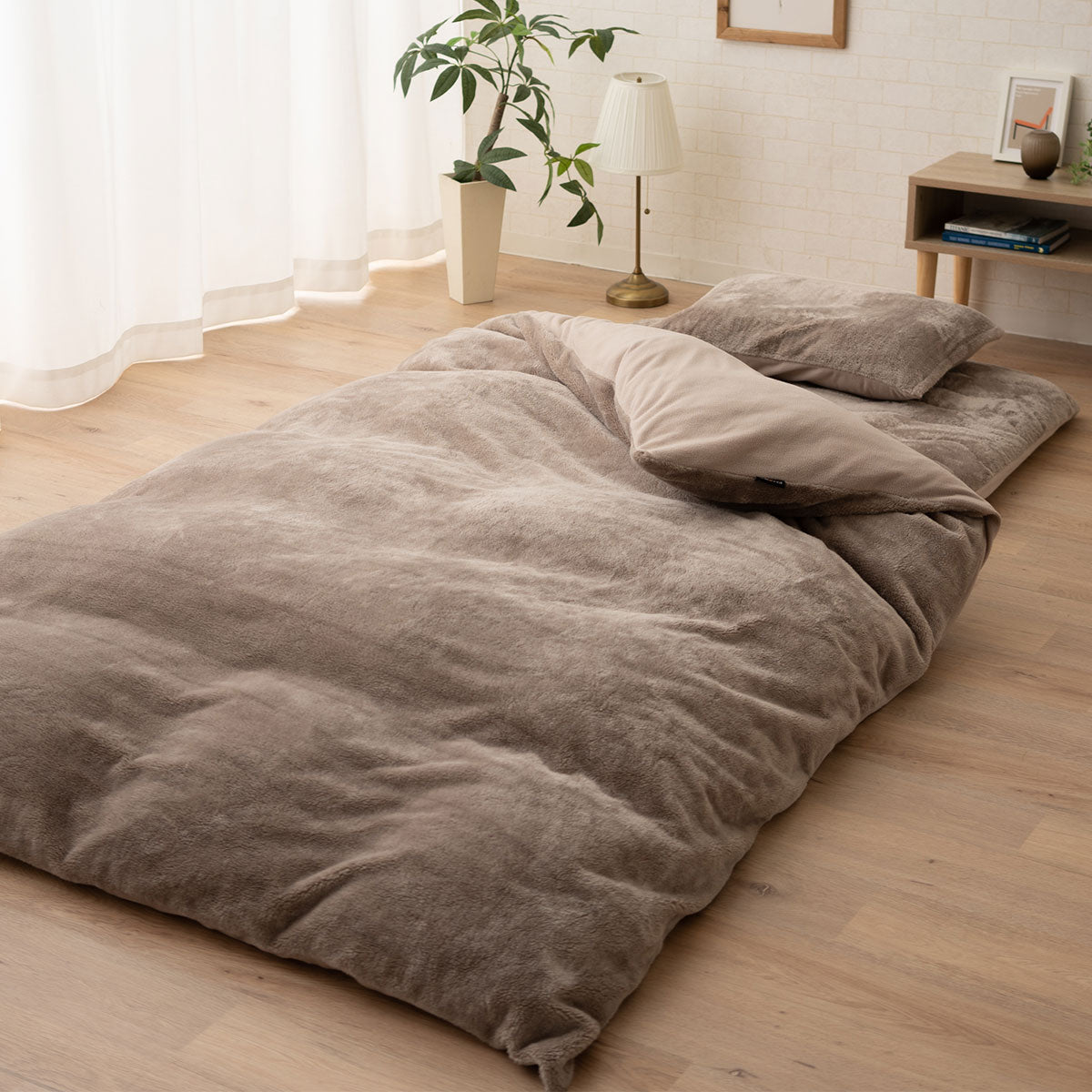 エムールヒートプラス 布団用カバー 4点セット シングル セミダブル