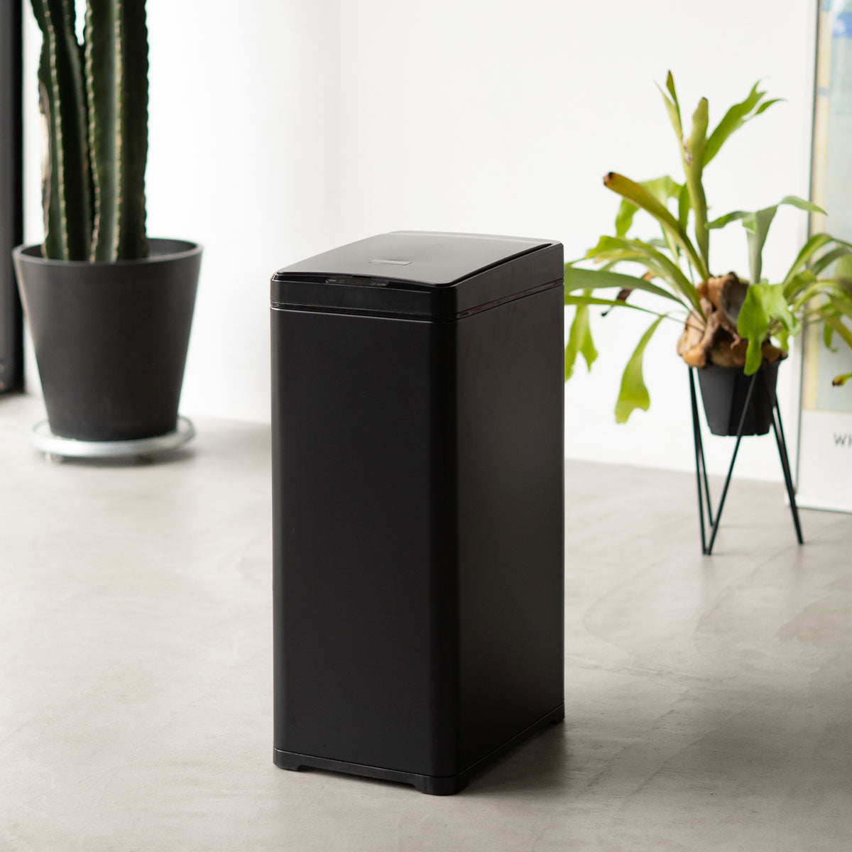 電動ダストボックス 42L ゴミ箱 自動開閉 人感センサー付き スリム