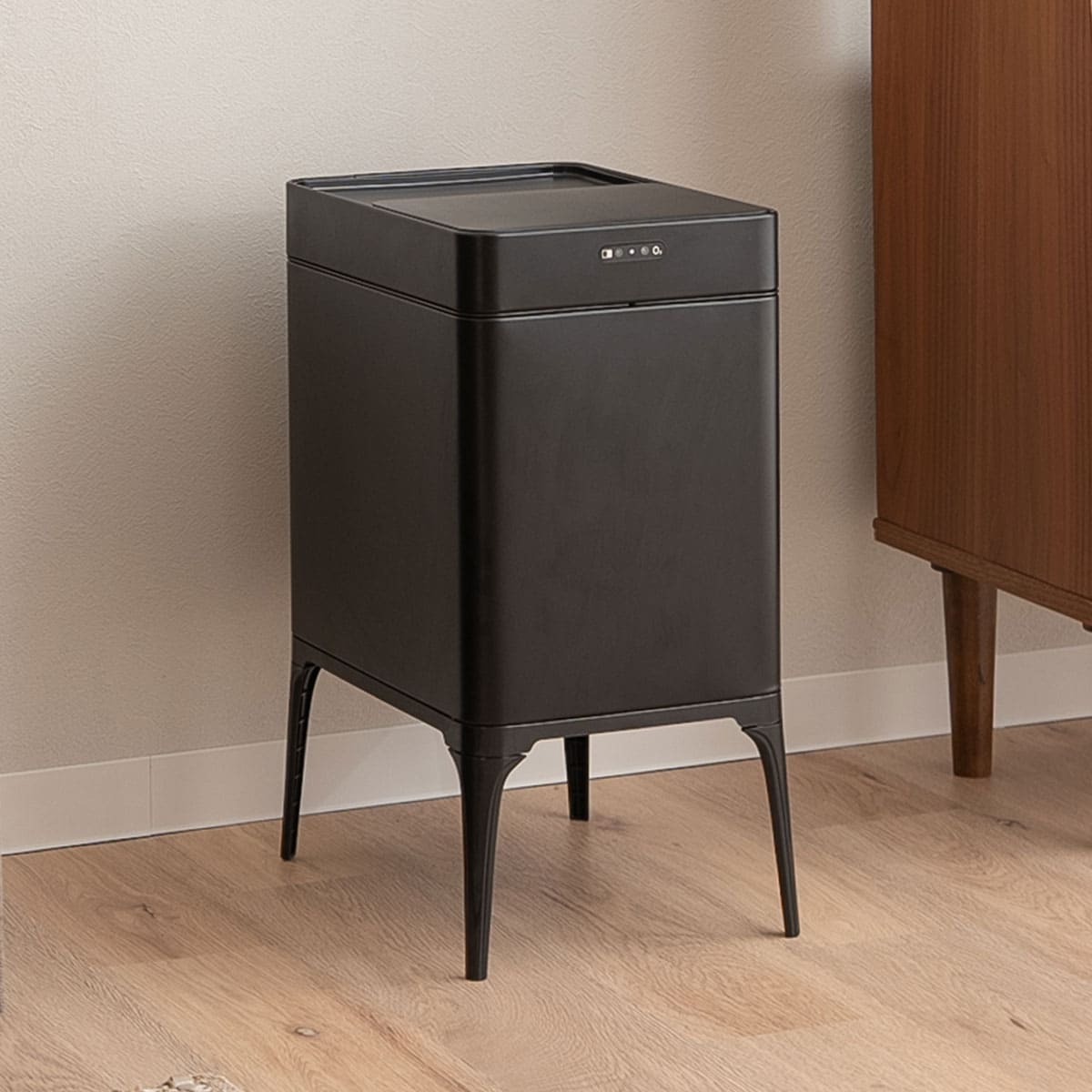 オゾン消臭機能付 電動スライドダストボックス ゴミ箱 20L 30L