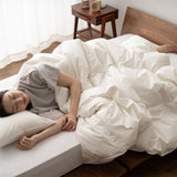 羽毛布団 キング 日本製 エクセルゴールドラベル フランス産ホワイトダックダウン90％ 非圧縮 新合繊生地使用 軽量 収納ケース付き ループ付き