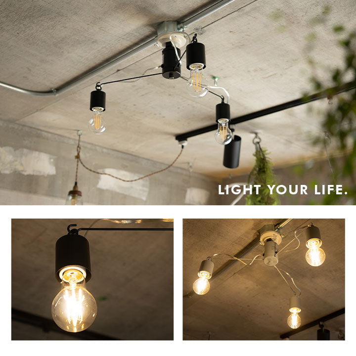 エムール　シーリングライト スポットライト LED対応 シーリングライト Type.C 6畳 8畳 スポットライト LED対応