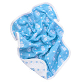 ガーゼケット ベビー サイズ 90×120cm ハーフ マトリョーシカ柄 スカル柄 日本製 綿100% 6重織 ガーゼ 丸洗い