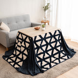 ボアジャガード こたつ布団 ハイタイプこたつ用 幅80cm 幅120cm 長方形 省スペース こたつ掛け布団 北欧柄