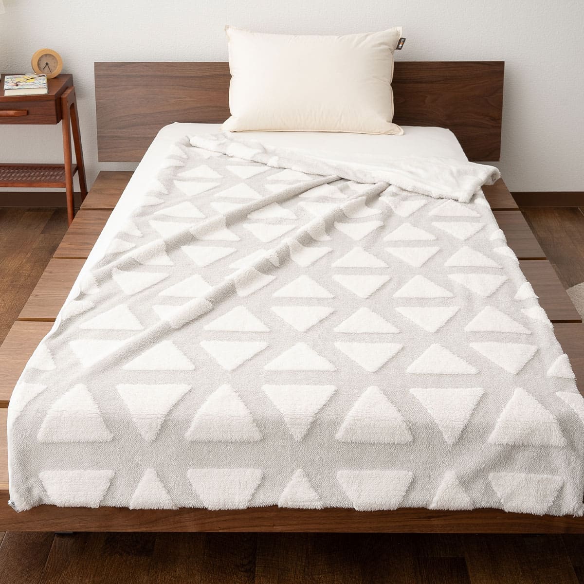 2枚合わせ毛布 100×200cm ジョイント 連結 ファミリー毛布