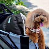 シュラフ バギーベッド 小型犬 収納ポーチ付き ブランケット付き 防寒 撥水 洗える バギー用ベッド カート用ベッド ドライブベッド ペットベッド ドッグベッド 犬用 ペット用 移動 おでかけ ペット用品