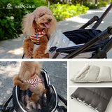 シュラフ バギーベッド 小型犬 収納ポーチ付き ブランケット付き 防寒 撥水 洗える バギー用ベッド カート用ベッド ドライブベッド ペットベッド ドッグベッド 犬用 ペット用 移動 おでかけ ペット用品