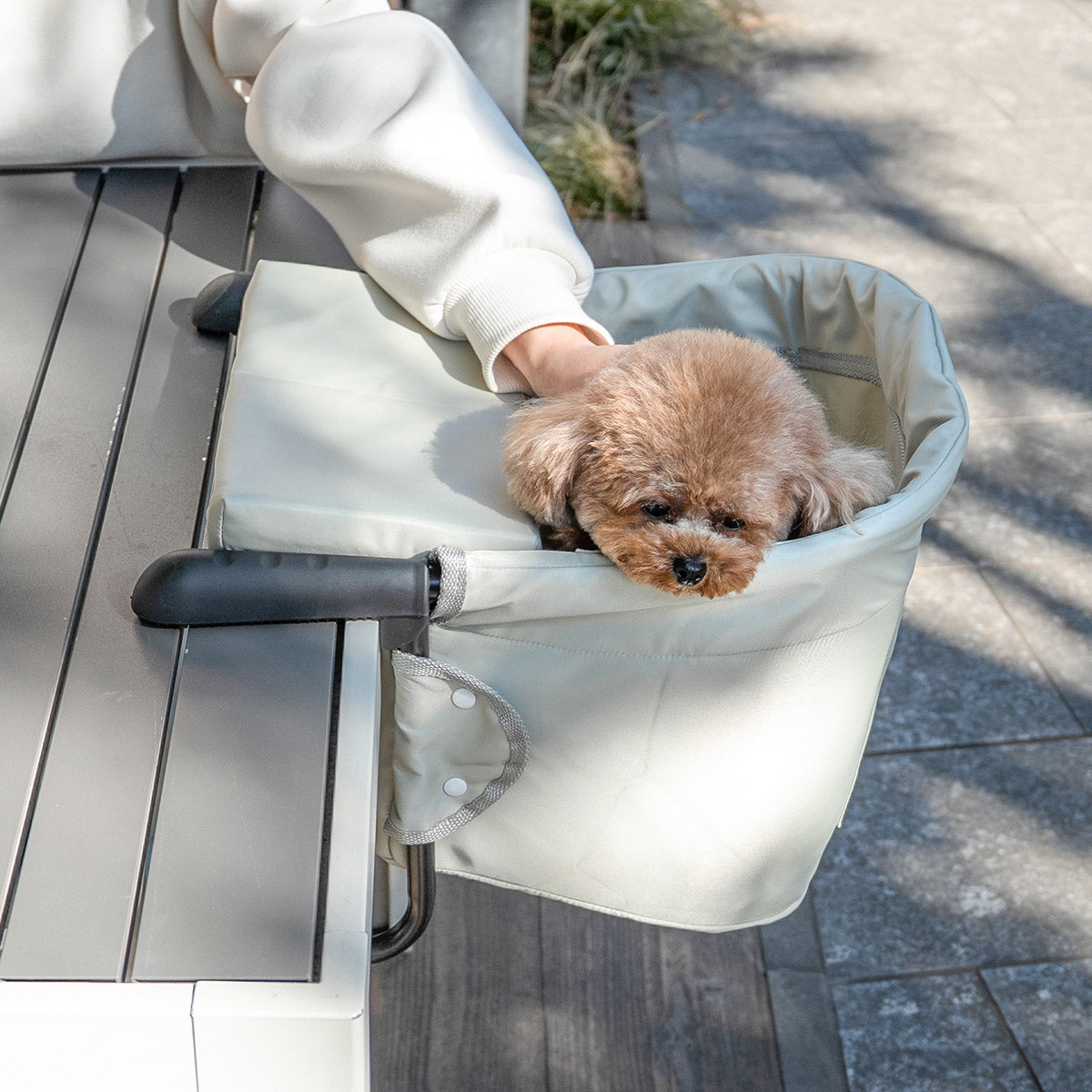 ペット用 犬用 ベッド テーブルチェア わんぽっけ 小型犬 飛び出し防止
