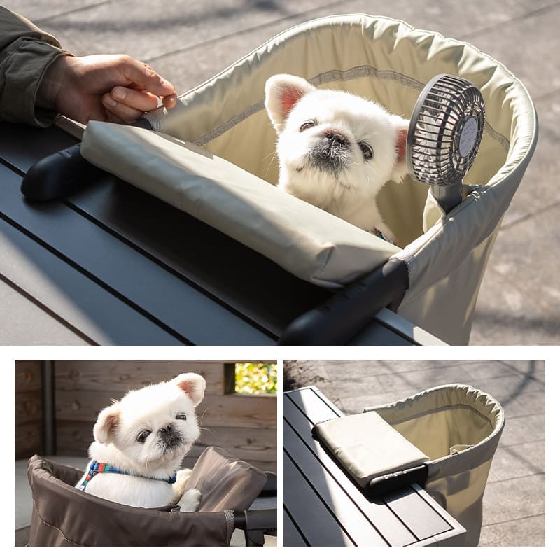 ペット用 犬用 ベッド テーブルチェア わんぽっけ 小型犬 飛び出し防止