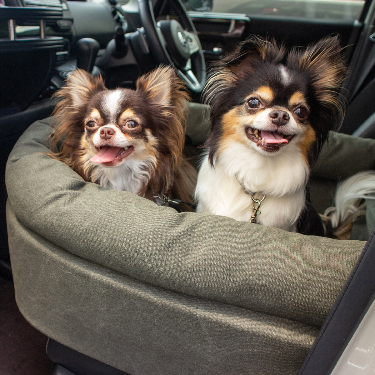 ドライブベッド 2頭対応 ゆったり ダブル ペットソファ カーベッド