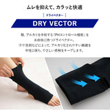 ドライベクター サポーター Mサイズ ／ Lサイズ 足首用 2枚組 日本製 3次元フィット 吸湿消臭