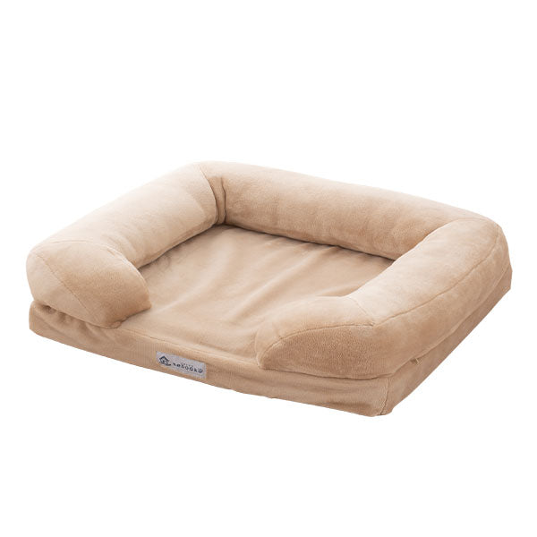 ペット用 犬用 ふわふわ 超ボリューム カウチベッド ペットベッド ドッグベッド カバーを外して洗える パピー 成犬 シニア 老犬 XLサイズ Lサイズ Mサイズ