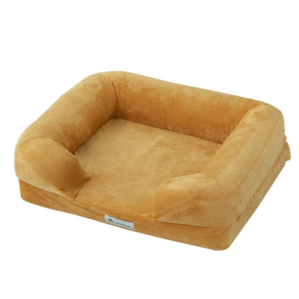 ペット用 犬用 ふわふわ 超ボリューム カウチベッド ペットベッド ドッグベッド カバーを外して洗える パピー 成犬 シニア 老犬 XLサイズ Lサイズ Mサイズ
