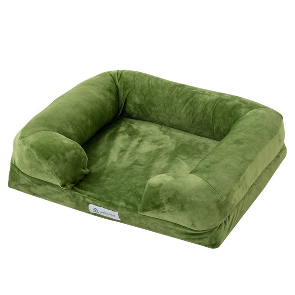 ペット用 犬用 ふわふわ 超ボリューム カウチベッド ペットベッド ドッグベッド カバーを外して洗える パピー 成犬 シニア 老犬 XLサイズ Lサイズ Mサイズ