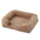 ペット用 犬用 ふわふわ 超ボリューム カウチベッド ペットベッド ドッグベッド カバーを外して洗える パピー 成犬 シニア 老犬 XLサイズ Lサイズ Mサイズ