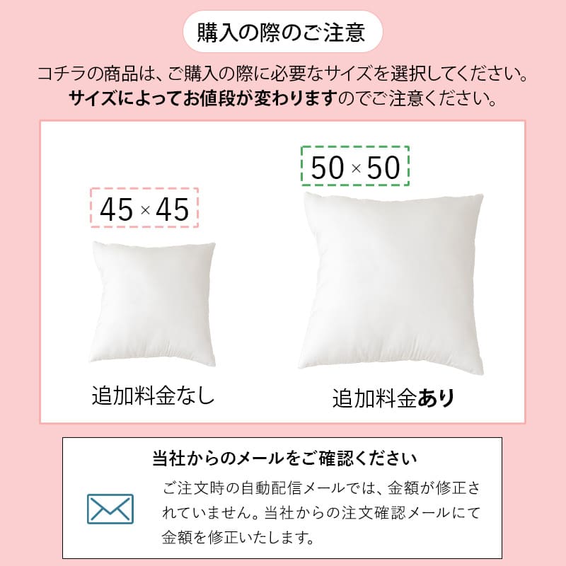 洗えるクッション ヌードクッション 正方形 日本製 帝人クリスター使用 ポリエステル クッション単品 クッション本体 腰当て 背当て 背もたれ