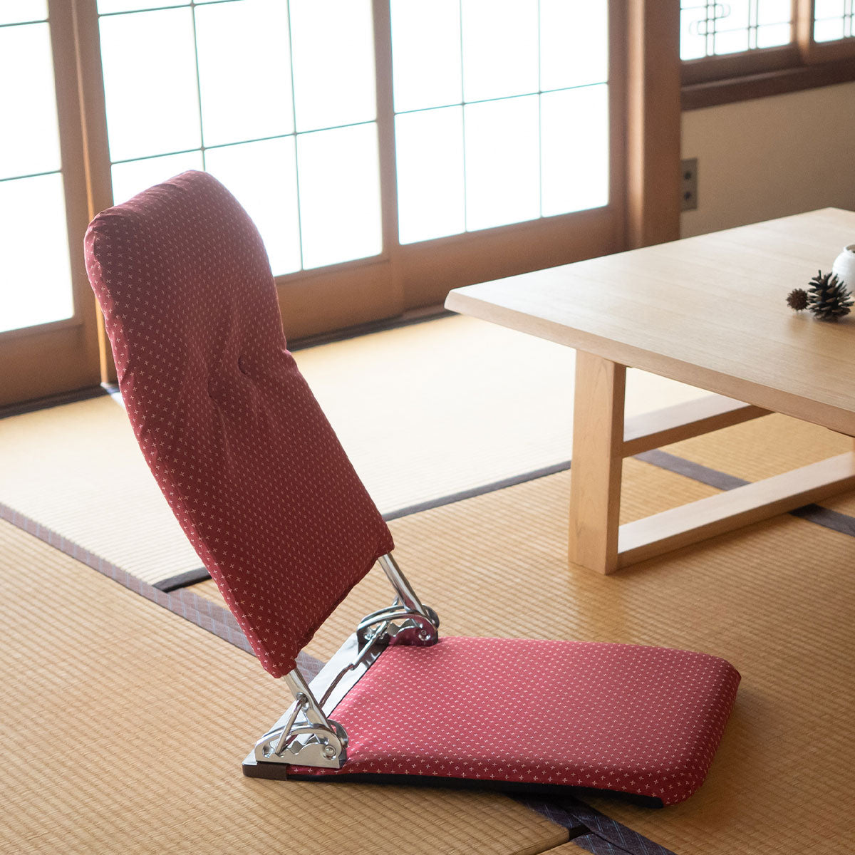 フロアチェア パーソナルチェア M 約幅55×奥行52×高さ64×座面高34cm 完成品 リビング ダイニング インテリア家具〔代引不可〕 フロアチェア パーソナルチェア M 約幅55×奥行52×高さ64×