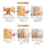 折りたためるヒノキすのこベッド  日本製 ロータイプ ヘッドボード付き 立川ショールーム体験可