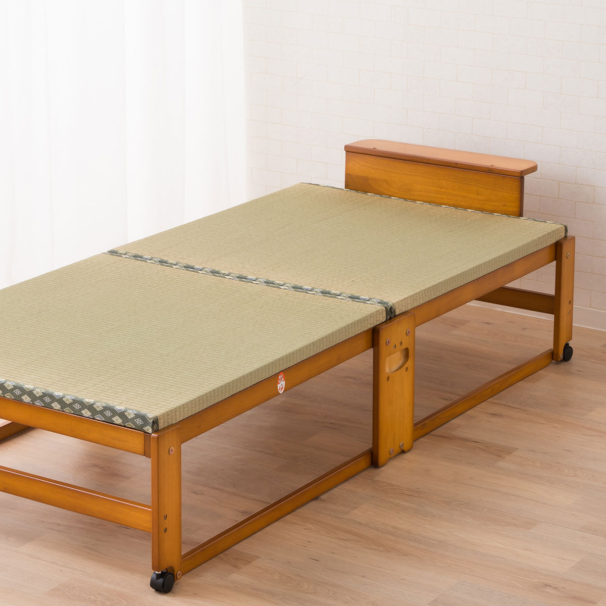 日本製 い草畳の折りたたみベッド ハイタイプ シングルサイズ │ 寝具