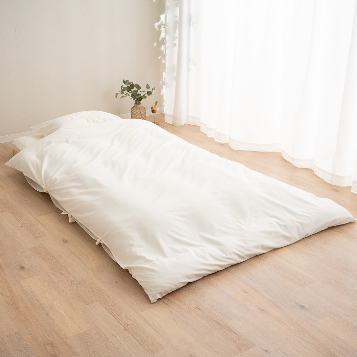 掛け布団カバー シングル 防炎寝具 燃え広がりにくい 低刺激 日本製